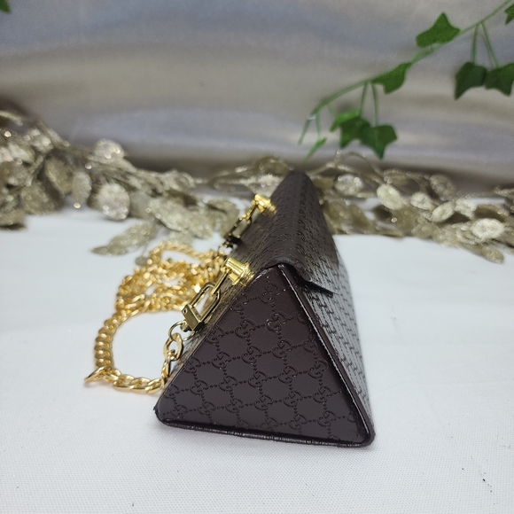 Authentic Gucci Sunglass Case Upcycled Crossbody Pouch - Picture 6 of 16